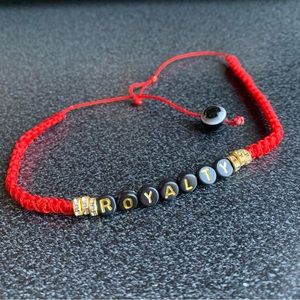 Red Royalty Evil Eye Choker
